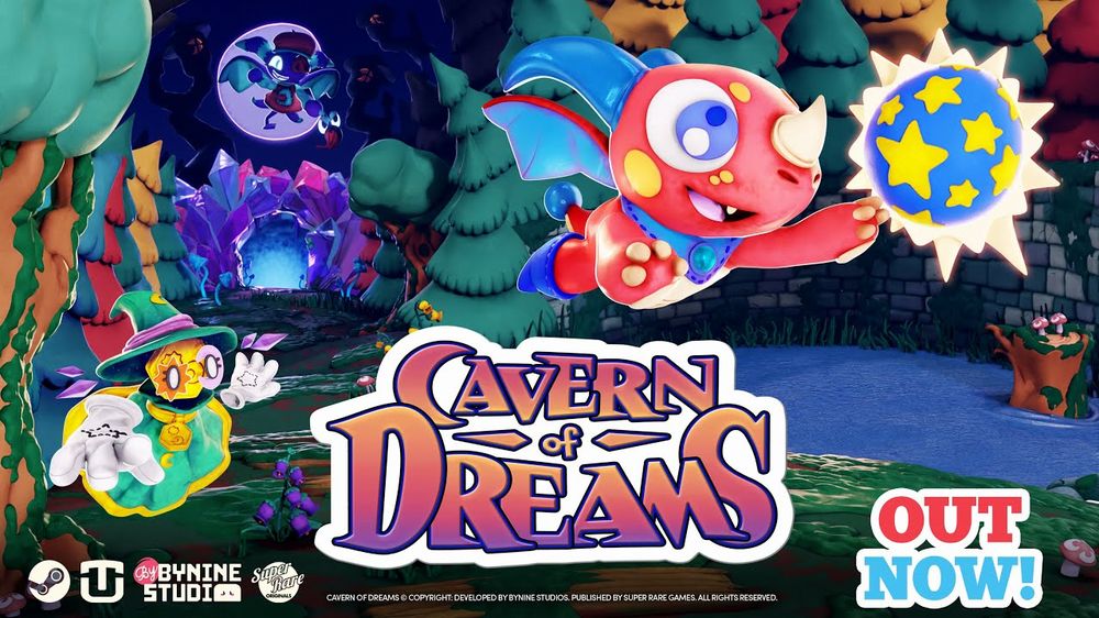 Il retrò Cavern of Dreams è arrrivato su Nintendo Switch